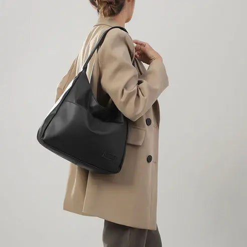 Casual Leather Shoulder Bag