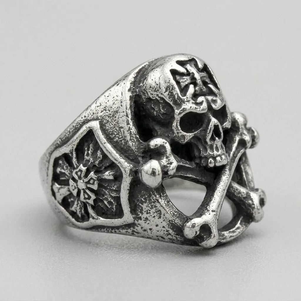 Grimcrest Skull Signet Ring