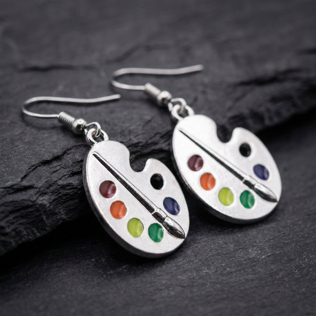 Artist Palette Drop Earrings 11264557