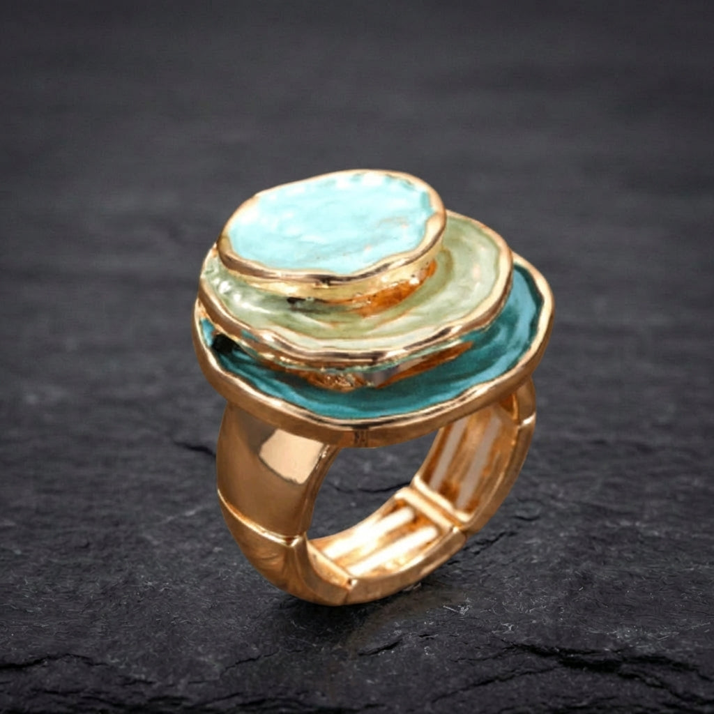Bohemian Geometric Ring 05577806