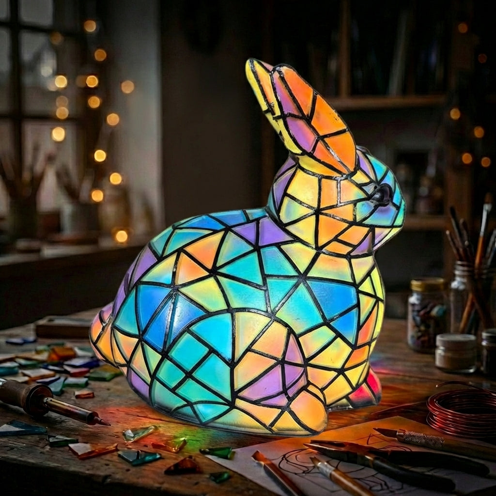 Bunny Sitting Lamp