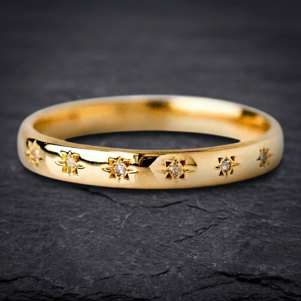 Classic Gold Star Ring 72503659
