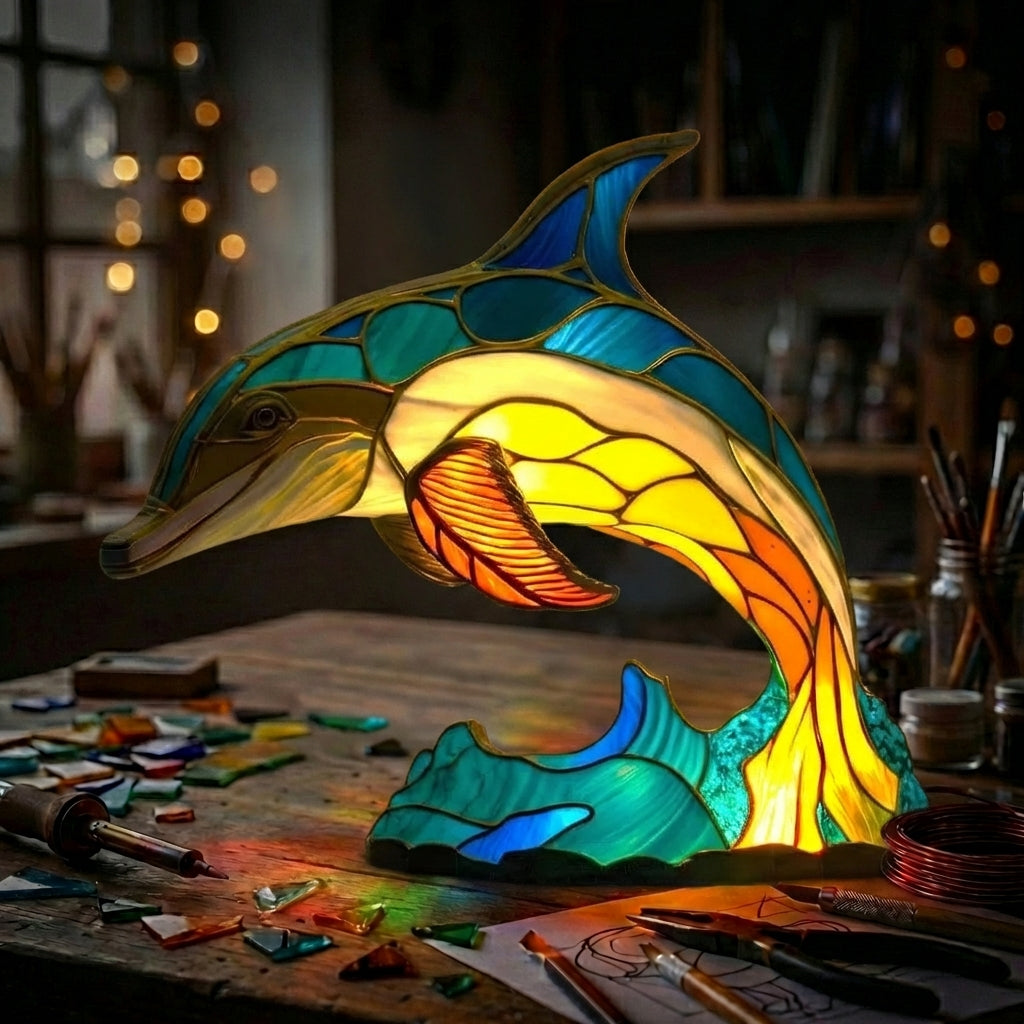 Dolphin Lamp