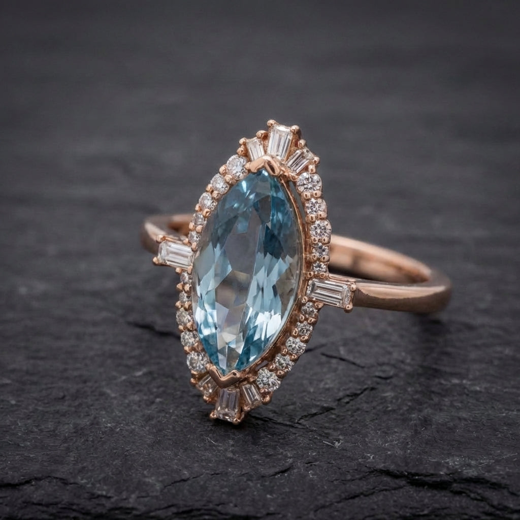 Elegant Blue Sapphire Ring 68762747