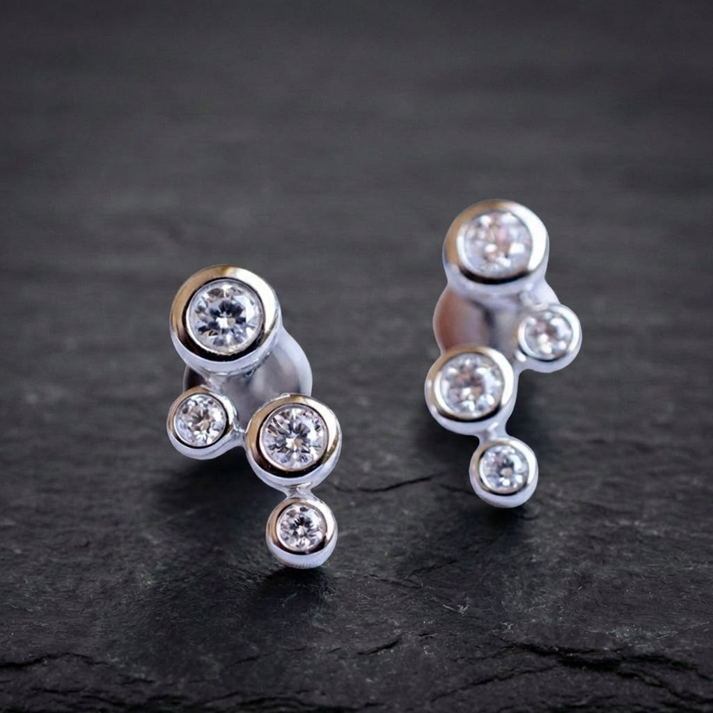 Elegant Crystal Stud Earrings 41945995