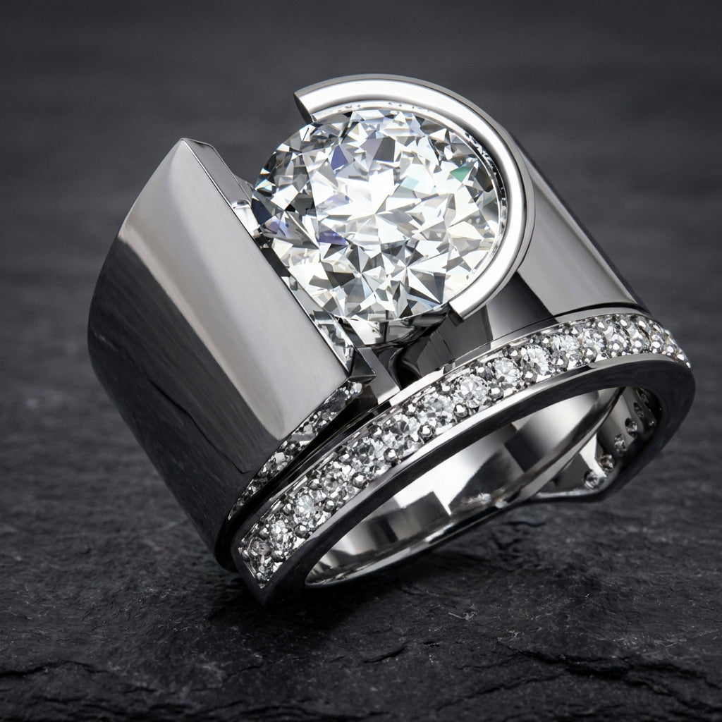 Elegant Cubic Zirconia Ring 35460900