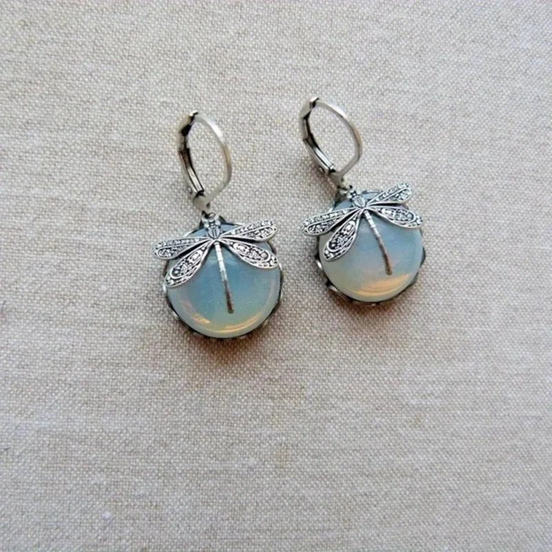 Elegant Dragonfly Opal Earrings 90659265 01 (1)