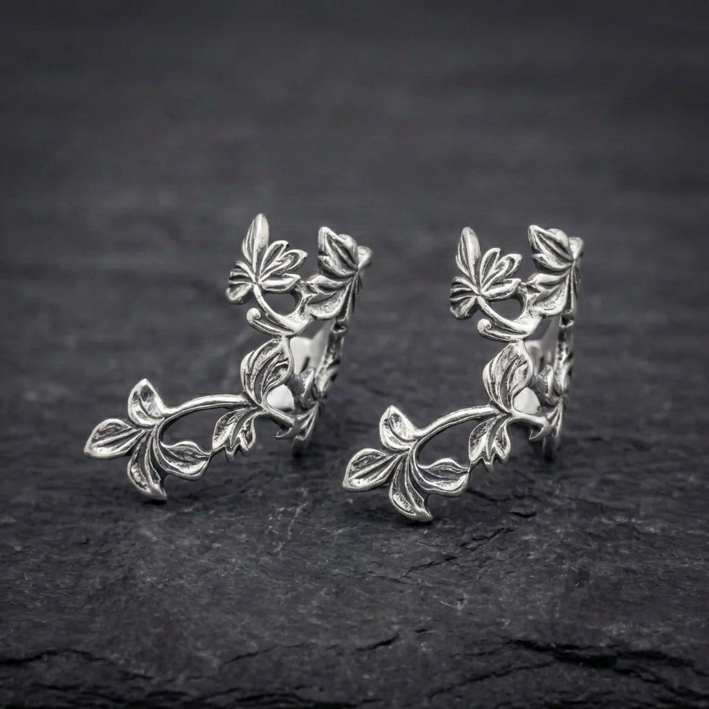 Elegant Hollow Out Floral Leaf Shape