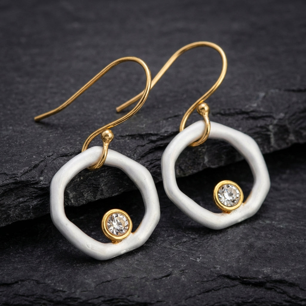 Elegant Pearl Crystal Earrings 66588934