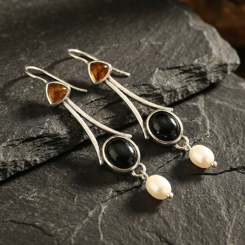 Elegant Pearl Drop Earrings 13247967