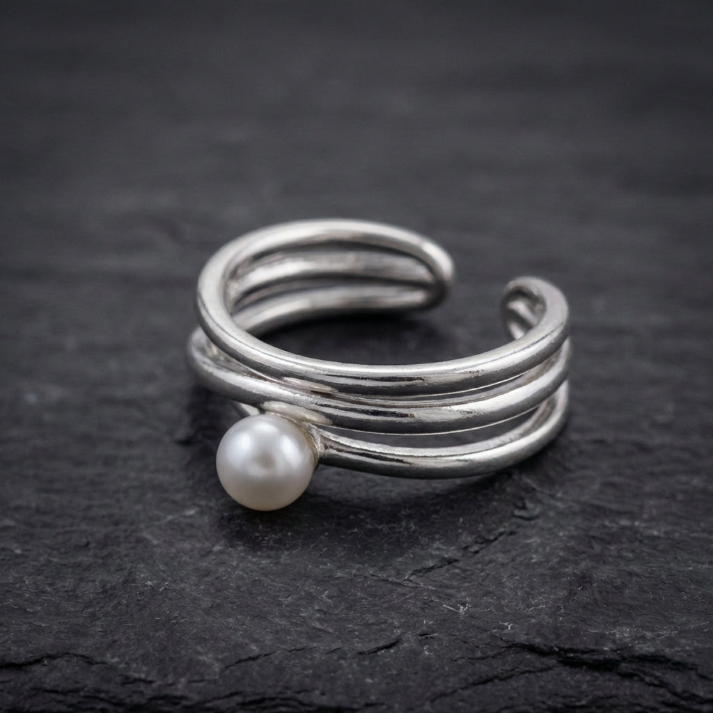 Elegant Pearl Wrap Ring 80244114