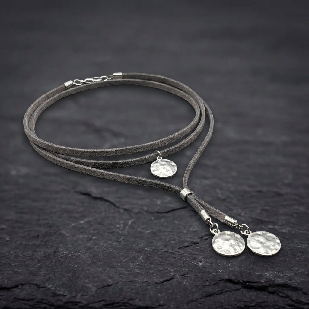 Elegant Silver Eclipse Layered