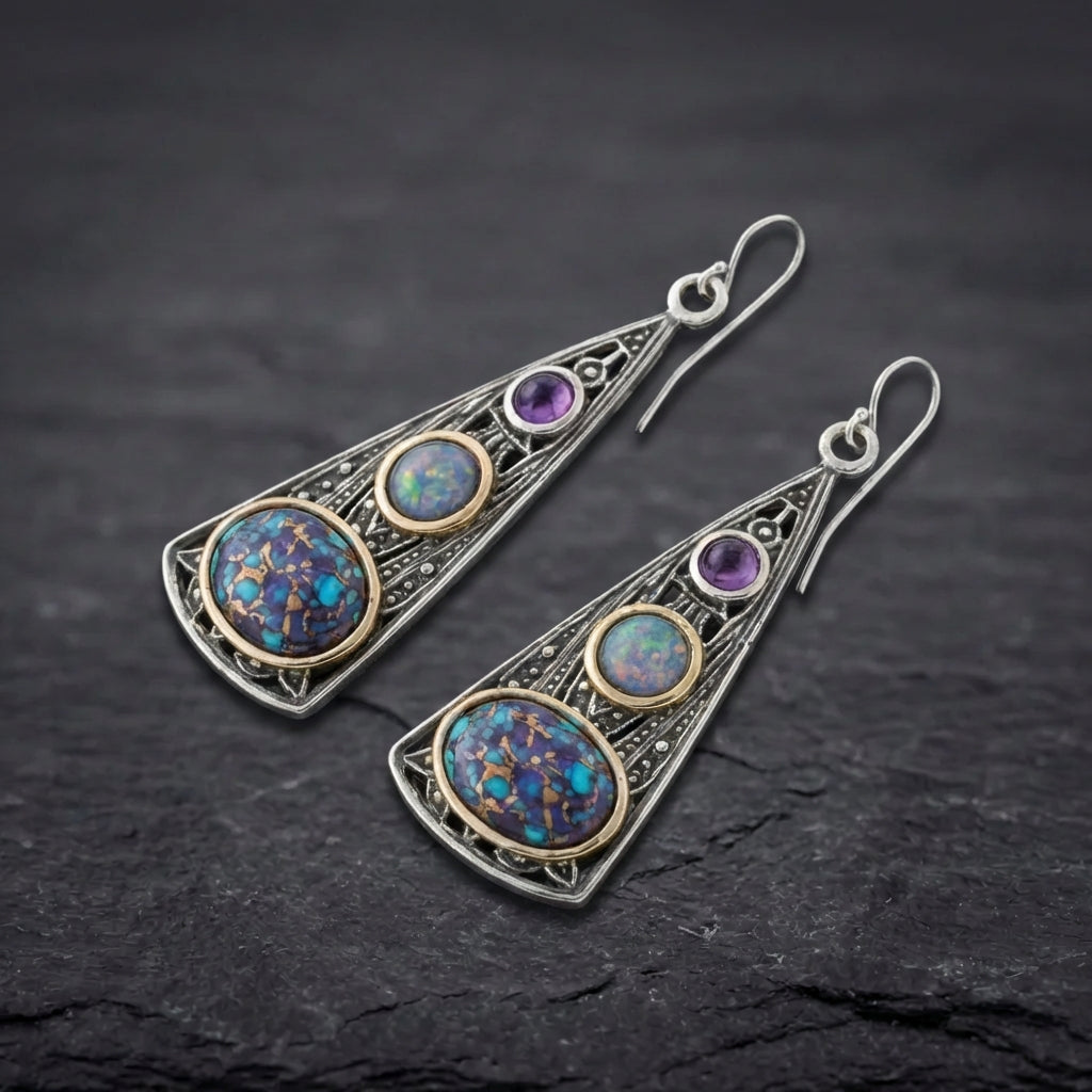 Elegant Triad Gemstone