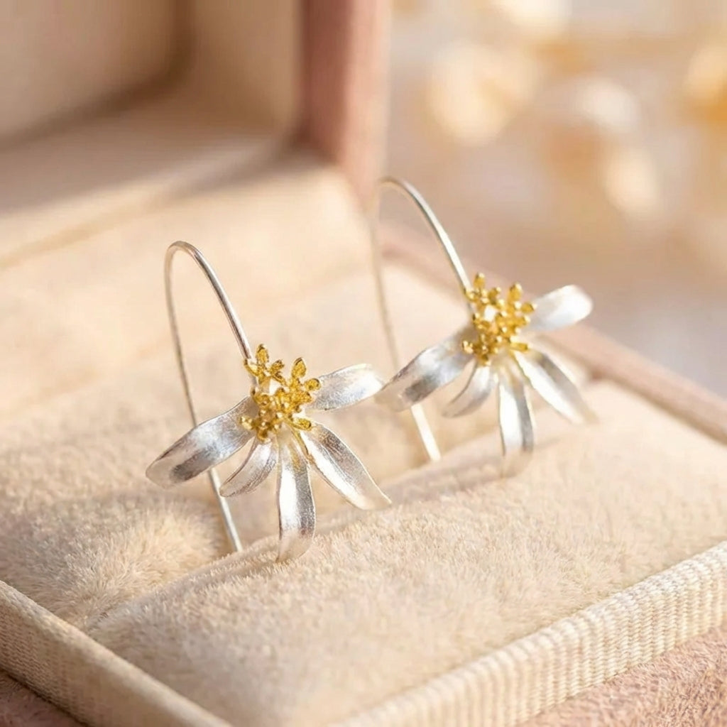 Elegant Flower Earrings