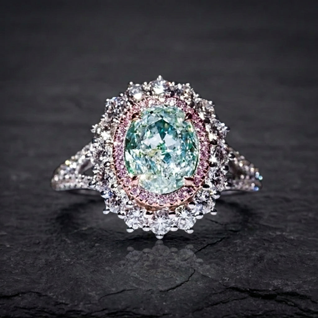 Elegant Aquamarine Statement Ring 58459463