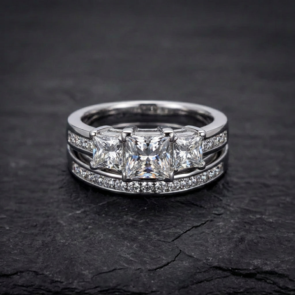 Elegant Crystal Luxury Ring 92228362