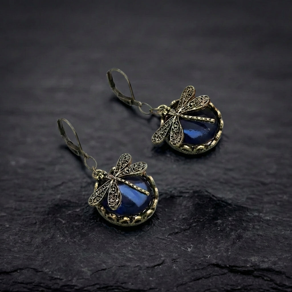 Vintage Dragonfly Earrings 67527457