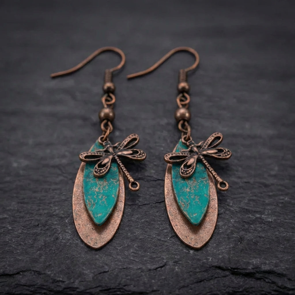 Vintage Dragonfly Earrings 33192776