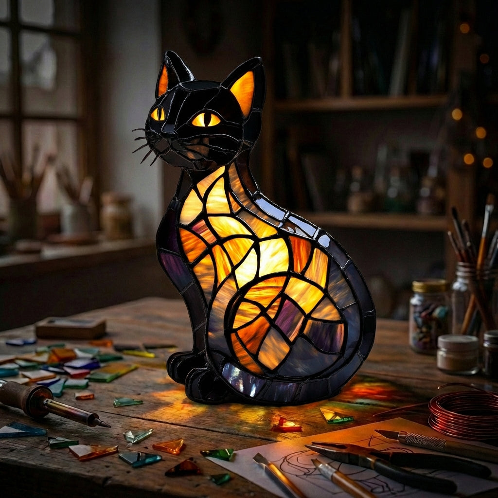 Cat Sitting lamp