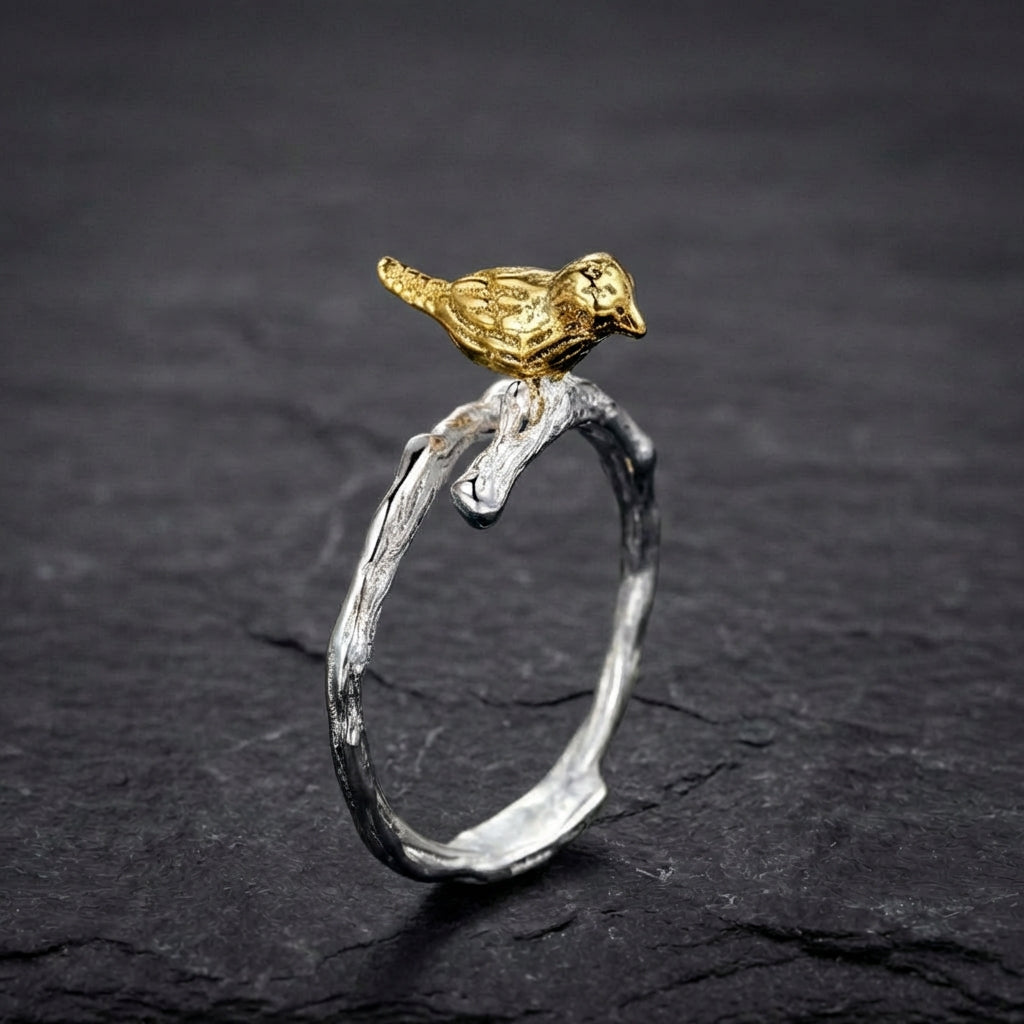 Golden Bird Branch Ring 14139221