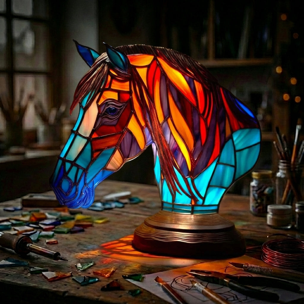 Horse Head Lamp