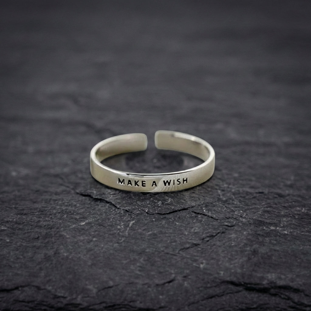 Make A Wish Silver Ring 96414647