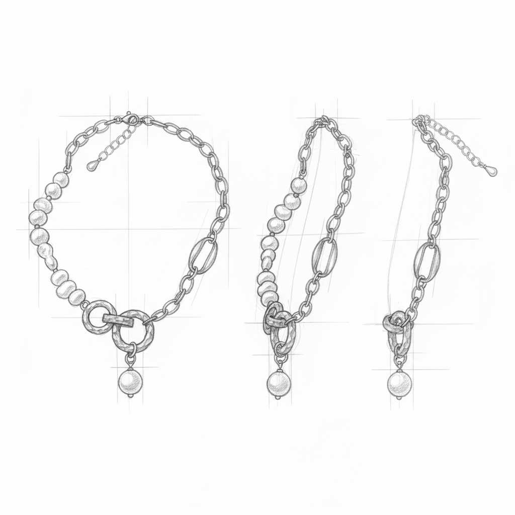 Natural Freshwater Pearl Necklace