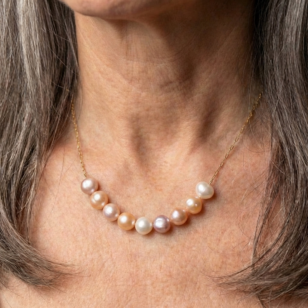 Natural Freshwater Pearl Necklace