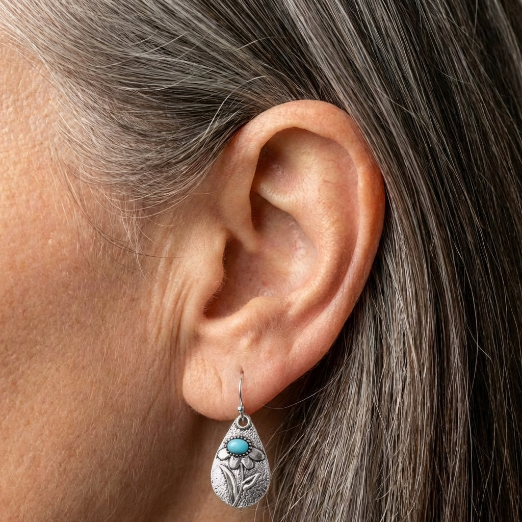 Silver Vintage Enchanted Earrings