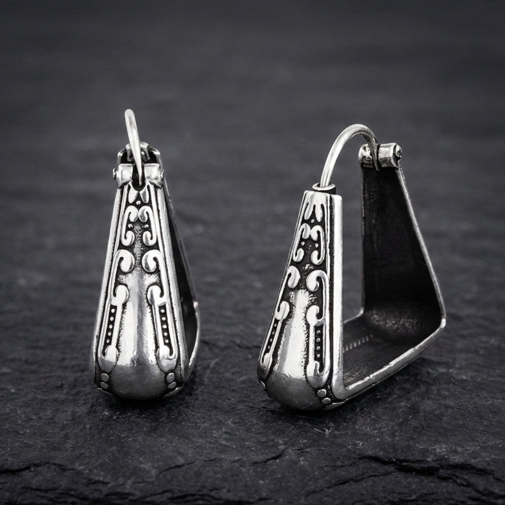 Silver Vintage Enchanted Earrings