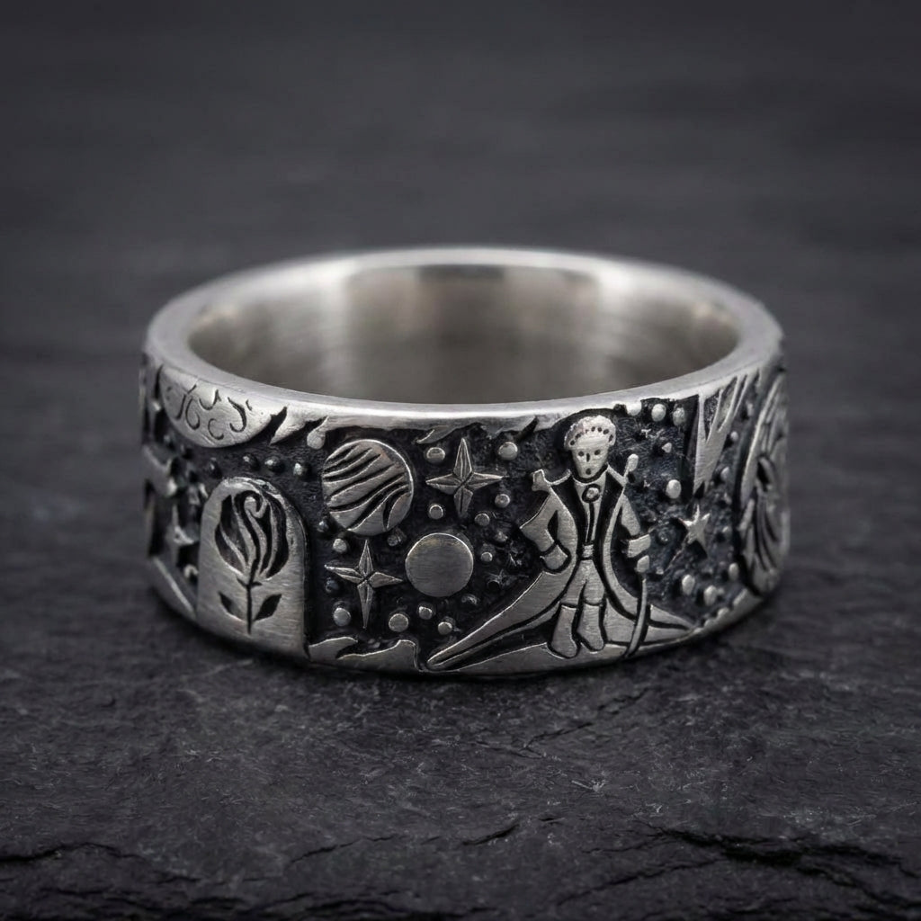Vintage Carving Statement Ring 24952571