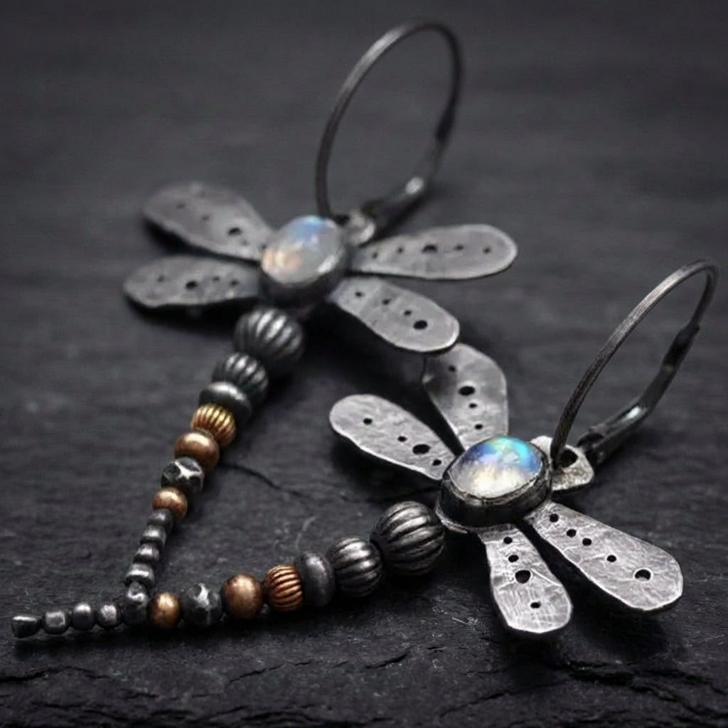 Vintage Dragonfly Earrings 28445734