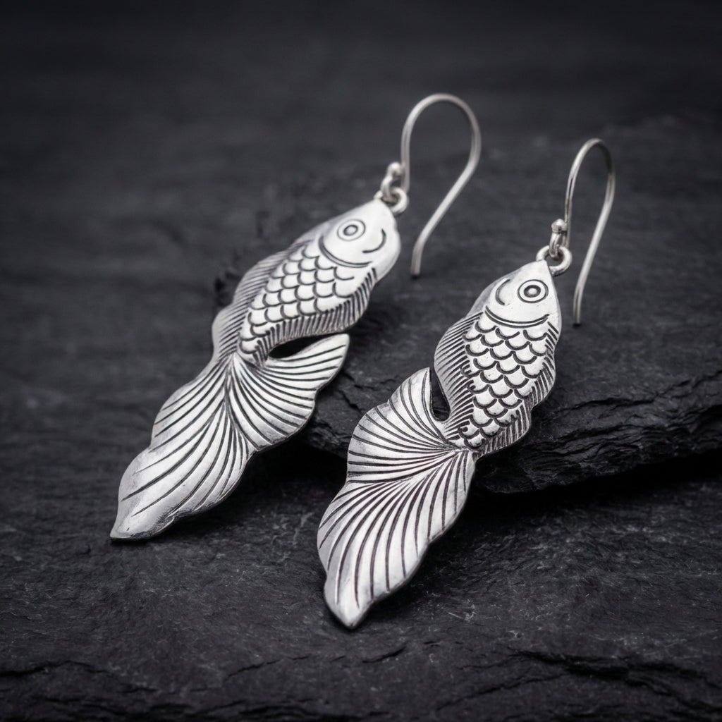 Vintage Goldfish Earrings 33951755
