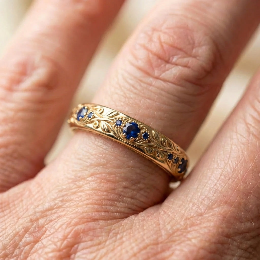Vintage Handmade Gold Ring