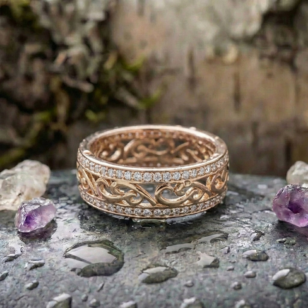 Vintage Handmade Gold Ring