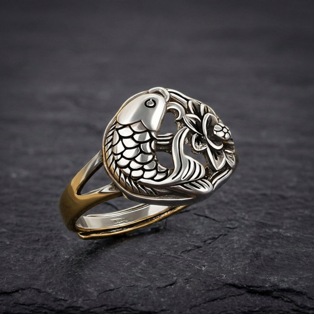 Vintage Koi Fish Ring 47224521