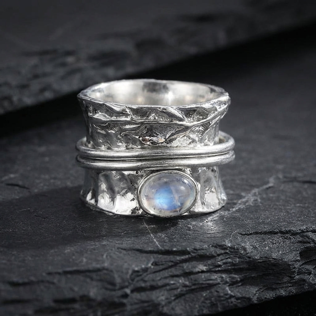 Vintage Moonstone Crystal Ring 41209934