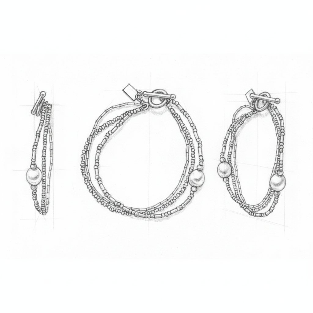 Vintage Pearl Bracelets Pack