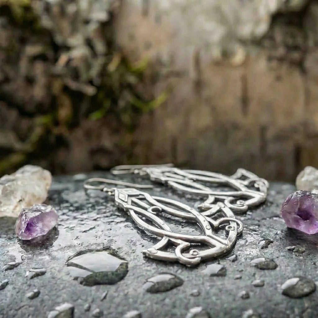 Vintage Silver Moon Blossom