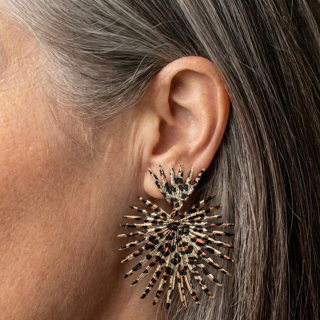 Vintage Spiny Earrings