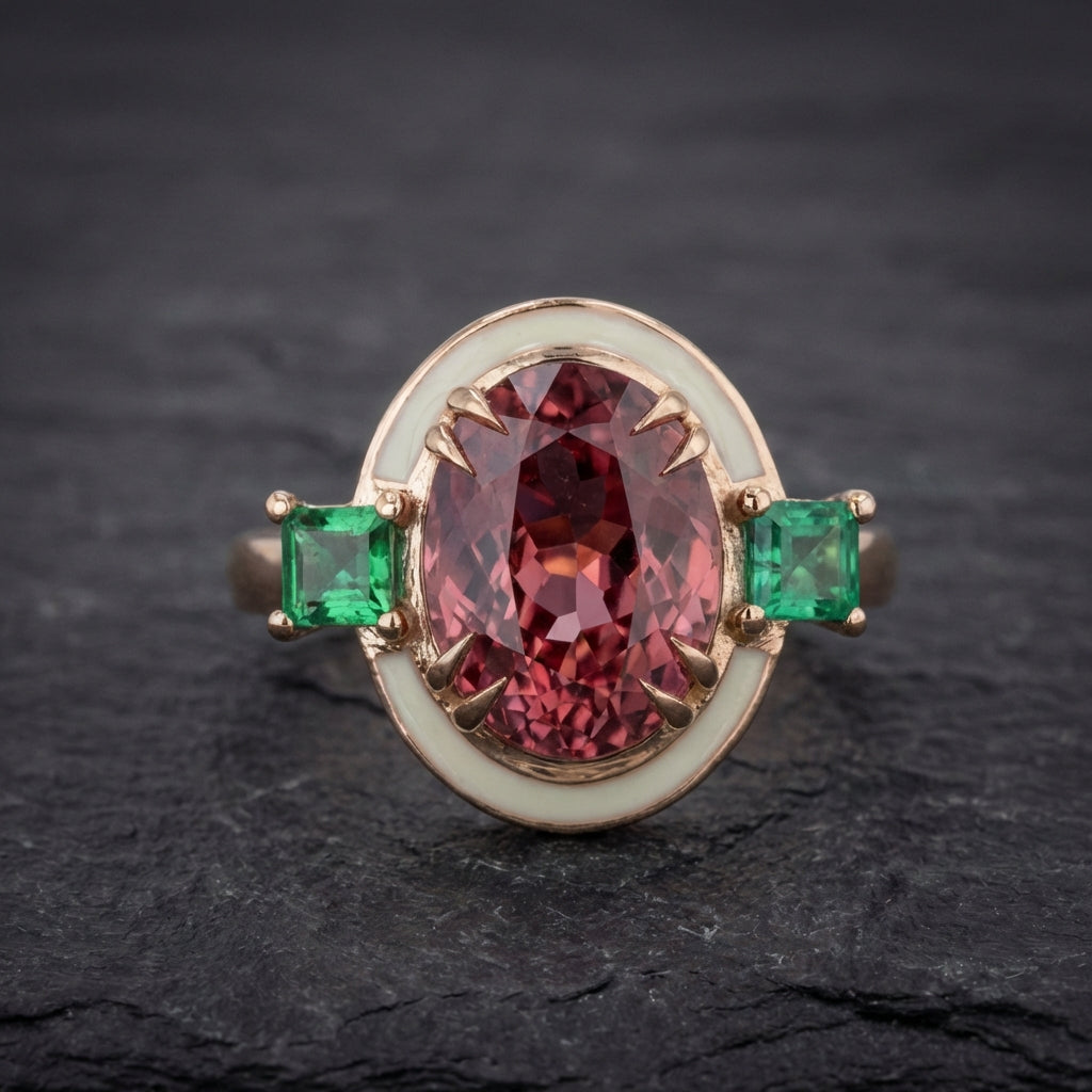 Vintage Tourmaline Statement Ring 29284588