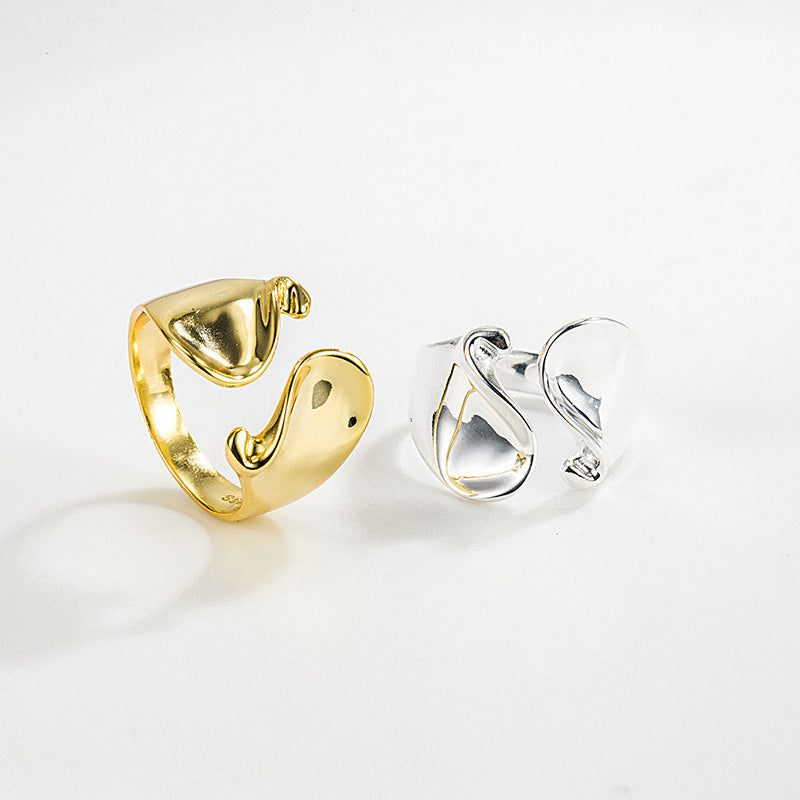 Beautiful Silver Ring with Unique Style