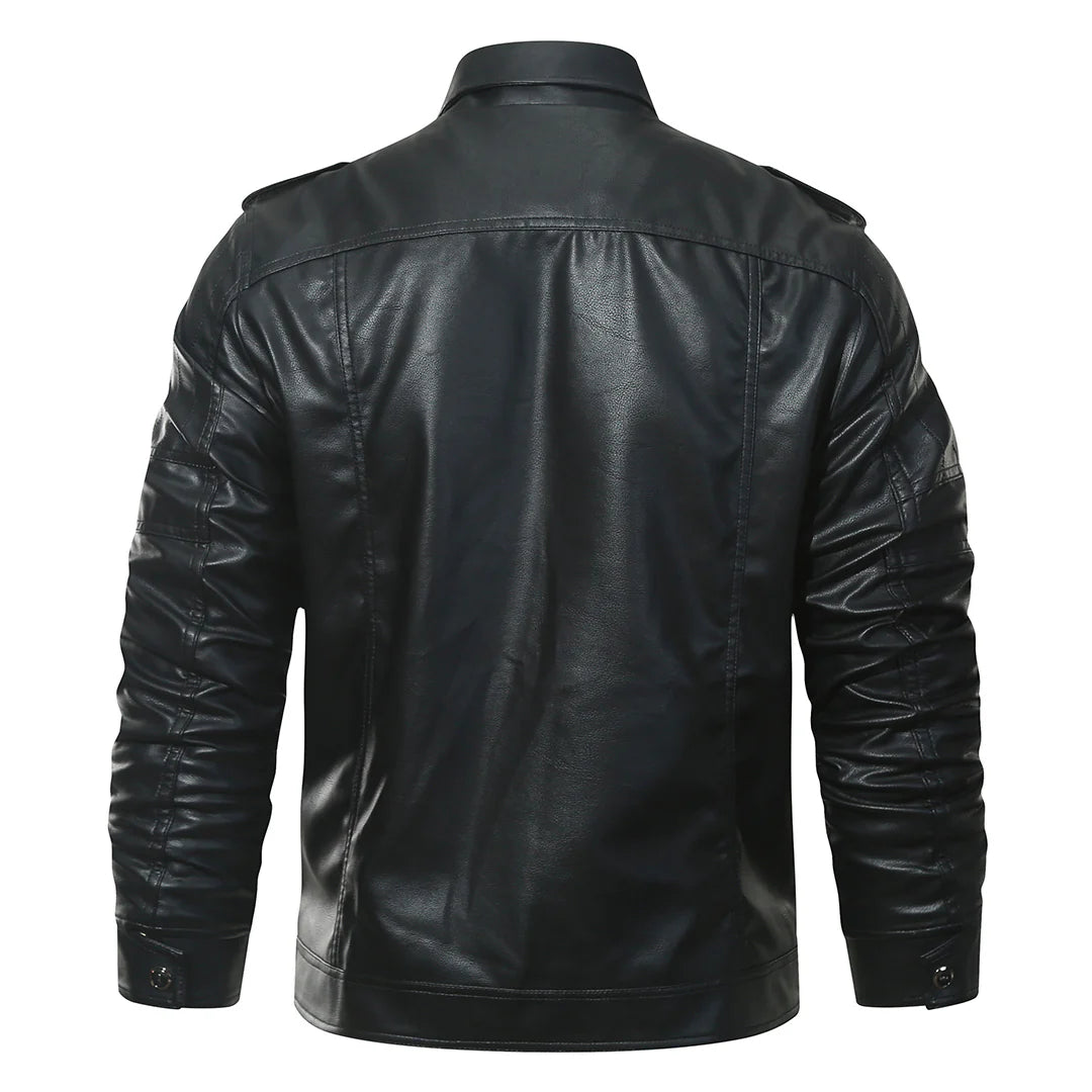 Fleece Biker Jacket