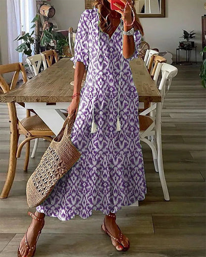 KS | Elegant summer maxi dress