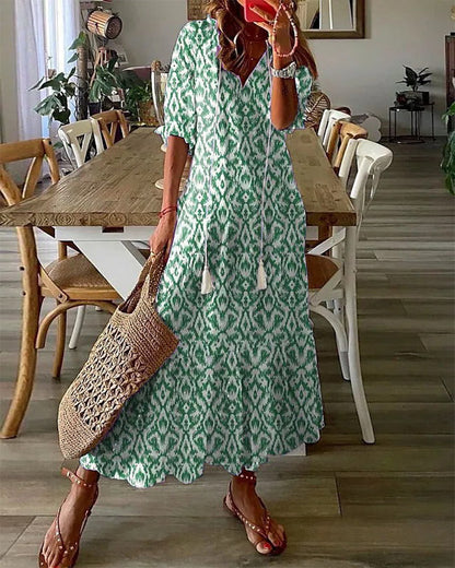 KS | Elegant summer maxi dress