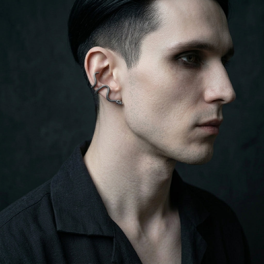 Snake Stud Earrings