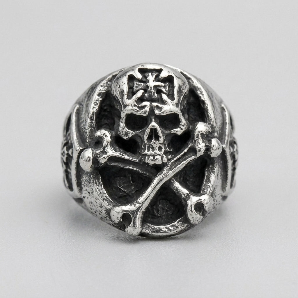 Grimcrest Skull Signet Ring