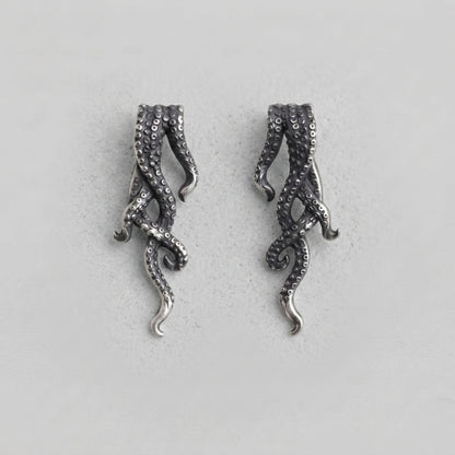 Statement Octopus Drop Earrings