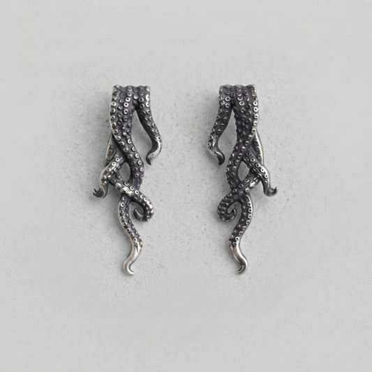 Statement Octopus Drop Earrings