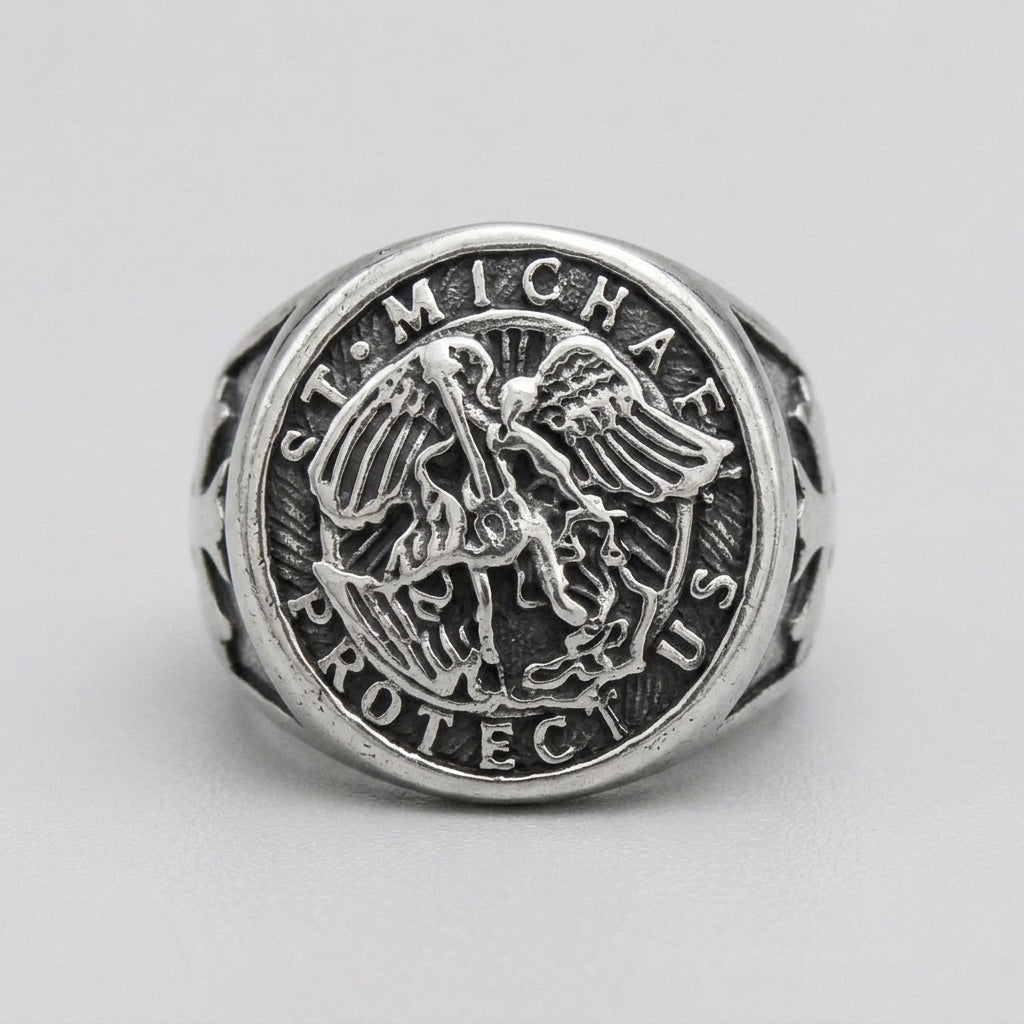 Divine Protector Signet Ring